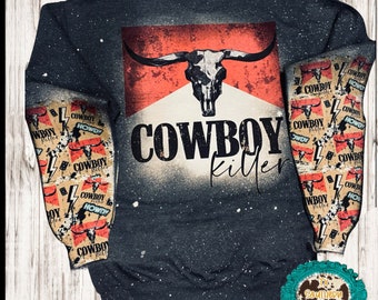 Western Sweatshirt - Etsy