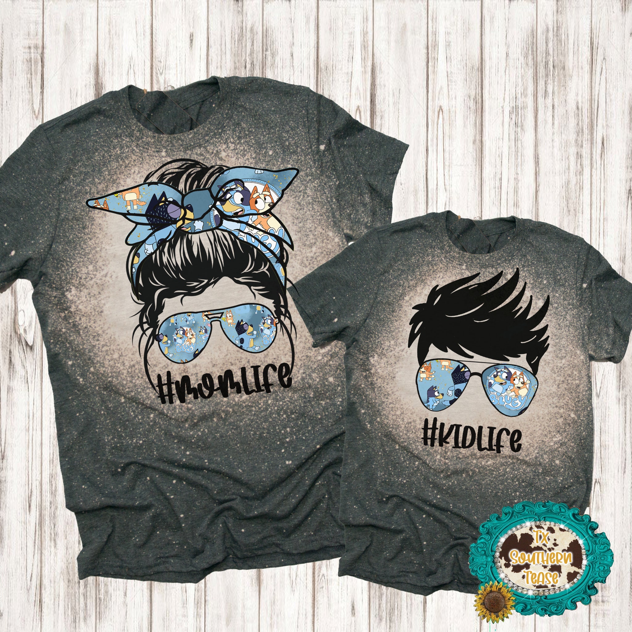 Bluey Mom and Me Shirt Bluey Mom Shirt 