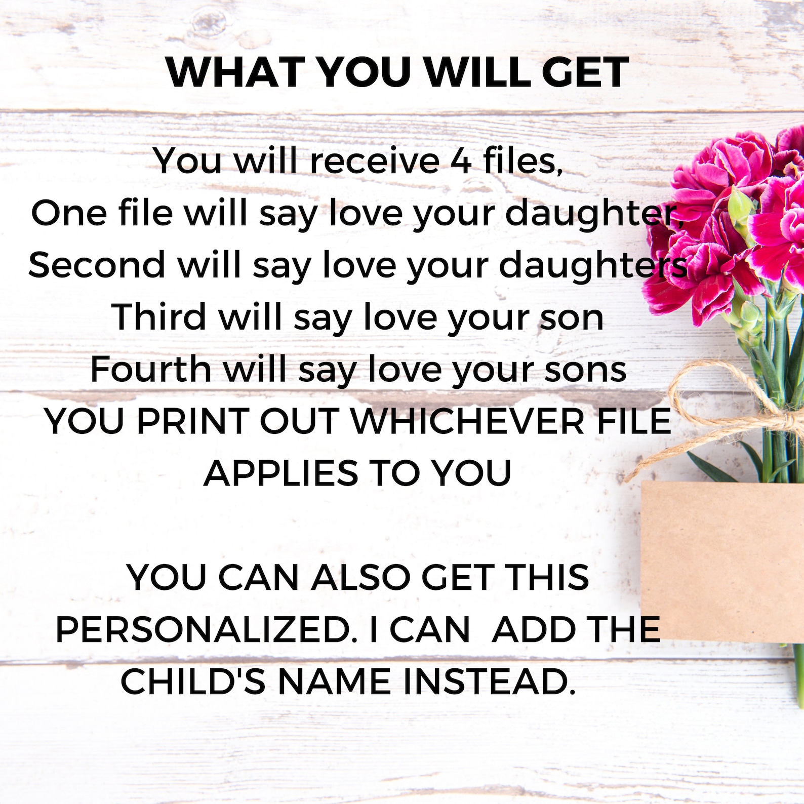 Kids Gift to Mom, A Letter to Mom, a Letter for Mom, Dear Mom Printable ...