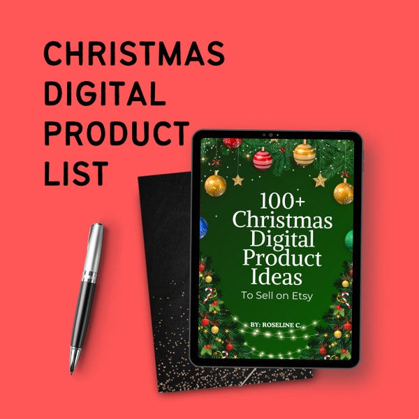 Christmas Etsy Digital Product ideas 100 digital product ideas to sell on etsy products list of 100 digital products that sell High demand