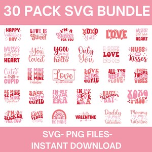 Retro Valentines Day SVG, Valentines Day PNG, Valentines Day Designs, Retro SVG, Retro png, Valentines Day cut files, svg bundle, svg valent