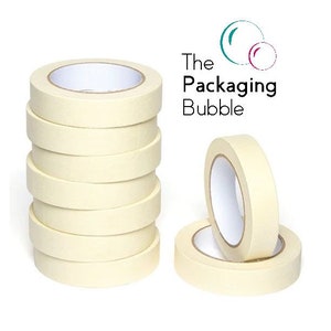 Masking Tape Roll 25mm x 50M Automotive Auto Car Decorator Art Craft Artist Bulk