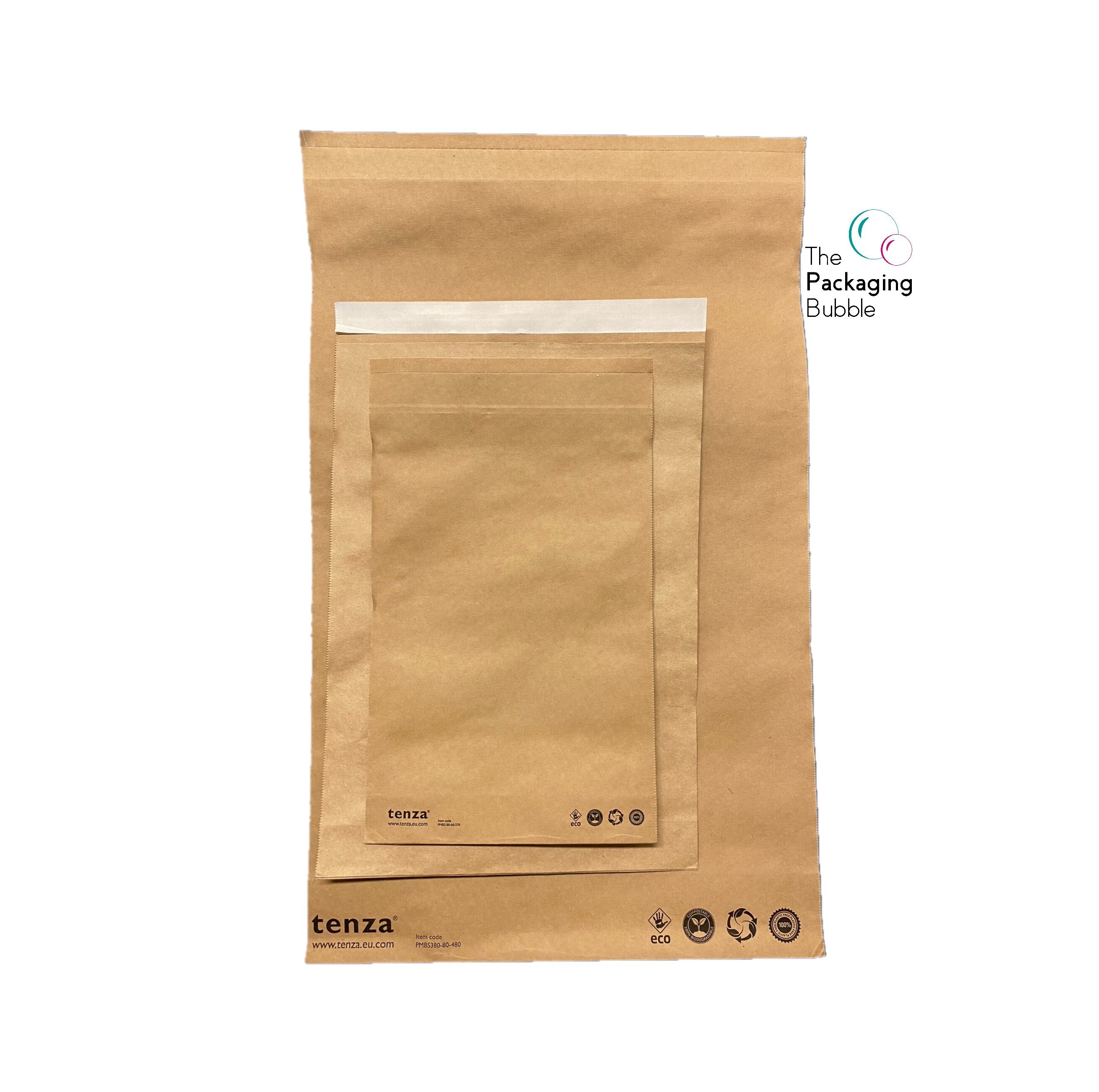 100% Recycled Tissue Paper - Hairy Manilla (Kraft Brown) 350x500mm