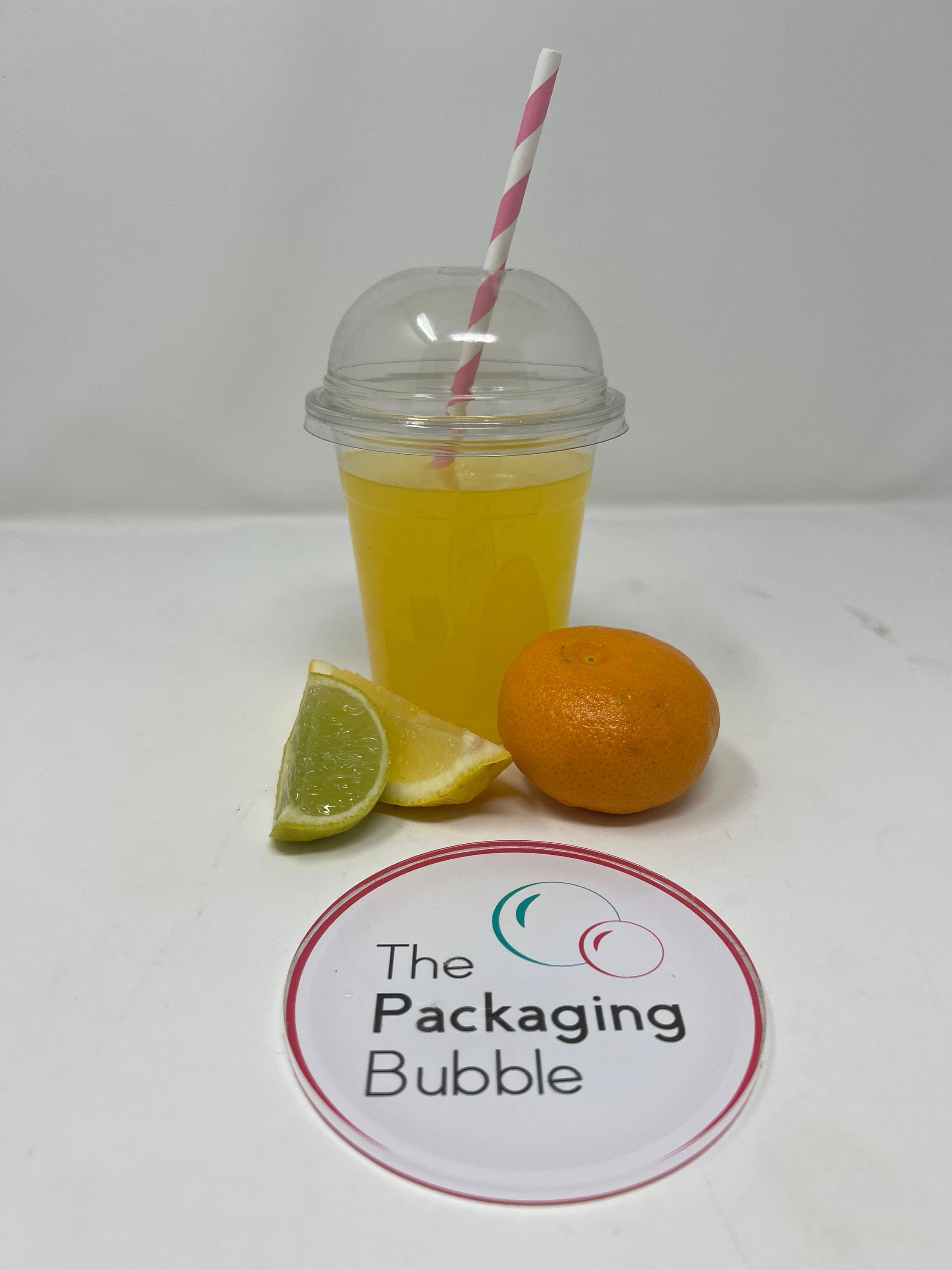 12oz Plastic Smoothie Milkshake Disposable Cups With Lids - Etsy