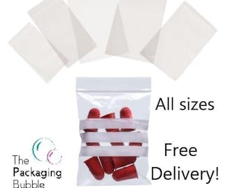 Euro 100 1000 Sacchetti Di Plastica Trasparenti 6x8 Pollici - Con - Foto 7