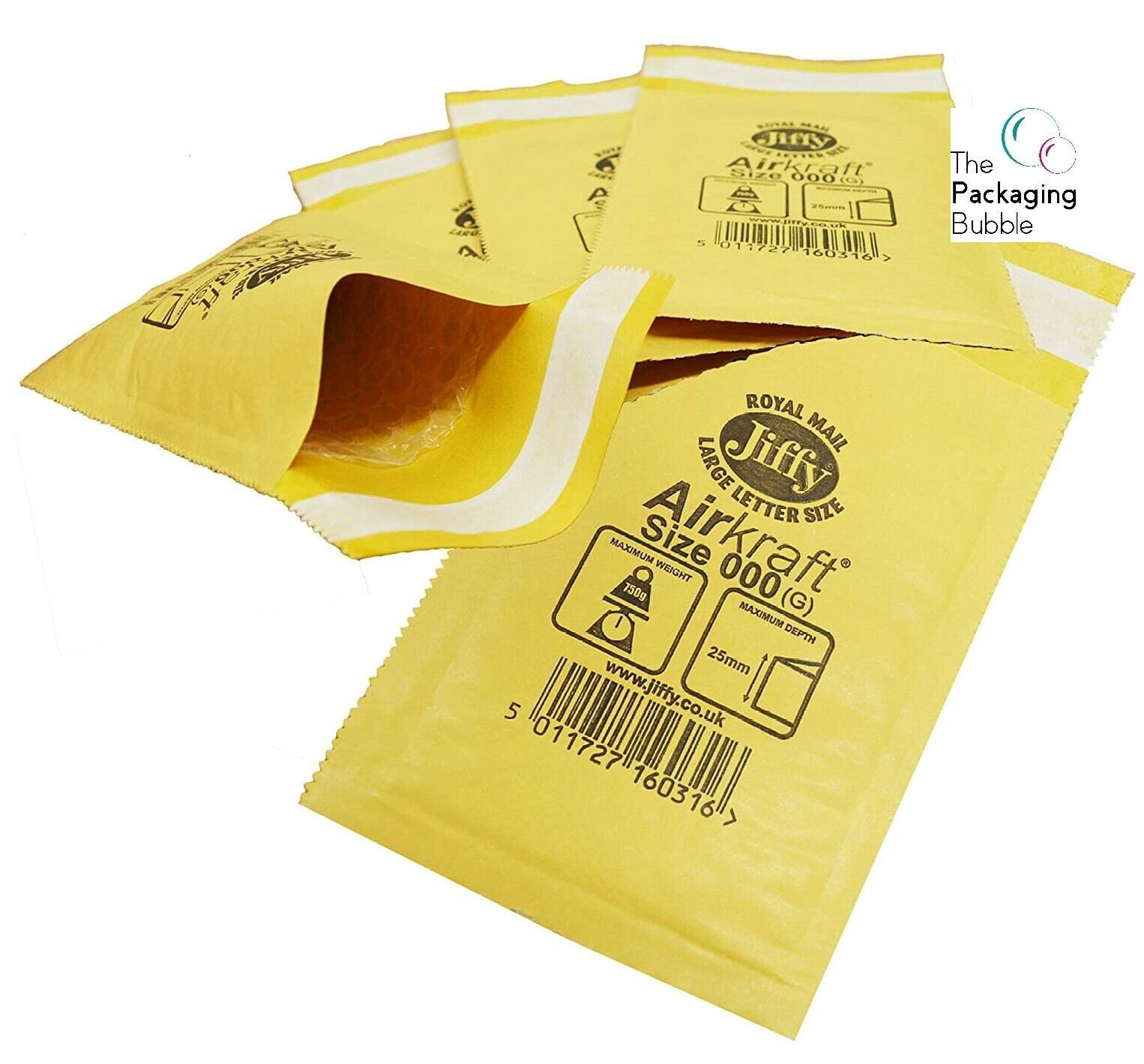 AB Tools Jiffy Bag Luftpolstertaschen, Luftkraftpapier, Größe 1, Echtgold, 25 Stück AB Tools Jiffy Bag Luftpolstertaschen, Luftkraftpapier, Größe 1, Echtgold, 25 Stück