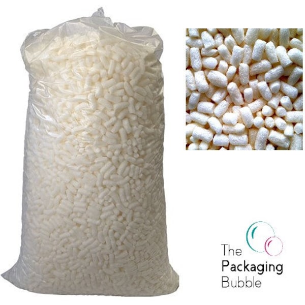 Biodegradable Loose Void Fill Packing Peanuts Starch Eco Friendly All Quantities