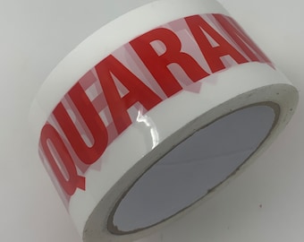 Quarantine Packaging Parcel Packing Tape Strong Adhesive 50mm x 66m - Low Noise