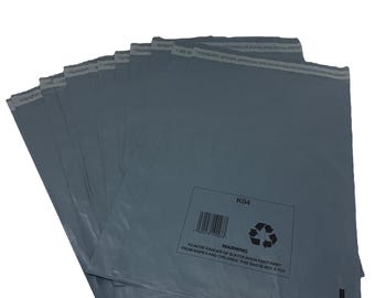 Red Mailing Tubes 5 Pack Grey Mailing Bags 10x14 Inches (250x350mm) - Self Seal Premium Postal Mailers Courier Bag - Foto 8