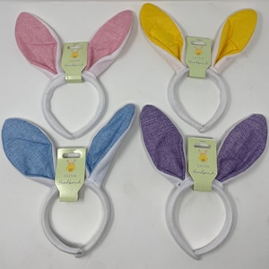 Bunny Ears Ostern Stirnband 4 Farben Kaninchen Kostüm Kostüm Hen Do Hare Lot
