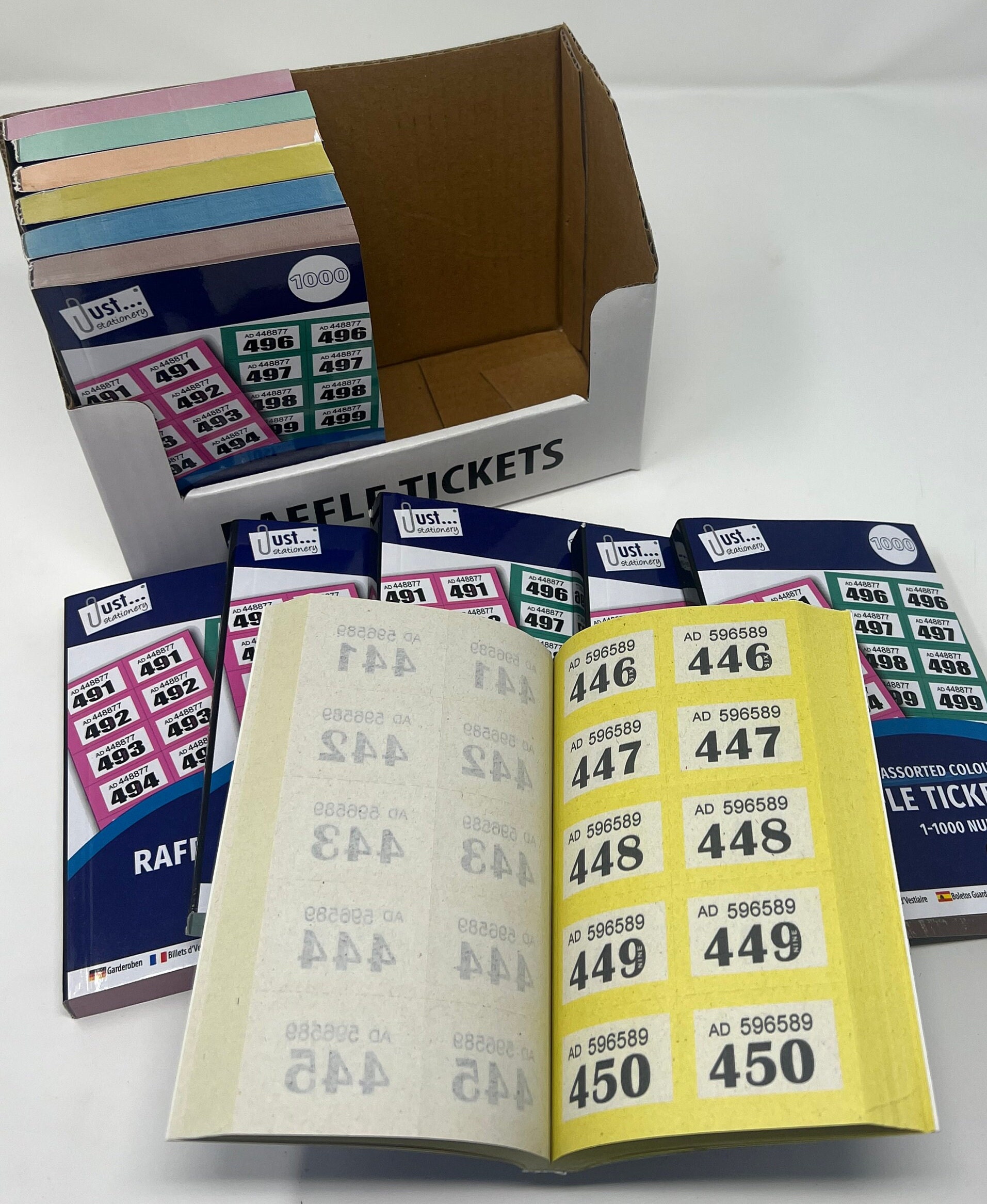 Lab Heating Mantles 1000 ML Jumbo Bingo Raffle & Cloakroom Ticket Books ...