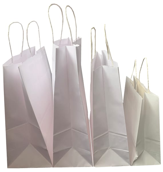 Prime Line Packaging 100 Sacchetti Marroni Con Manici, Grandi - Foto 5