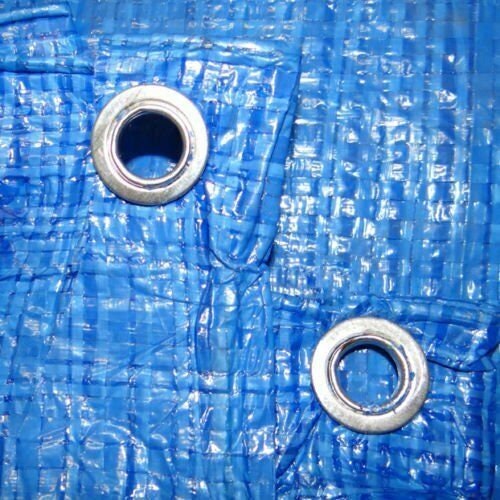Telo Impermeabile Esterno 3x4m 180 G/m&sup2; PE Con Rinforzato Occhielli