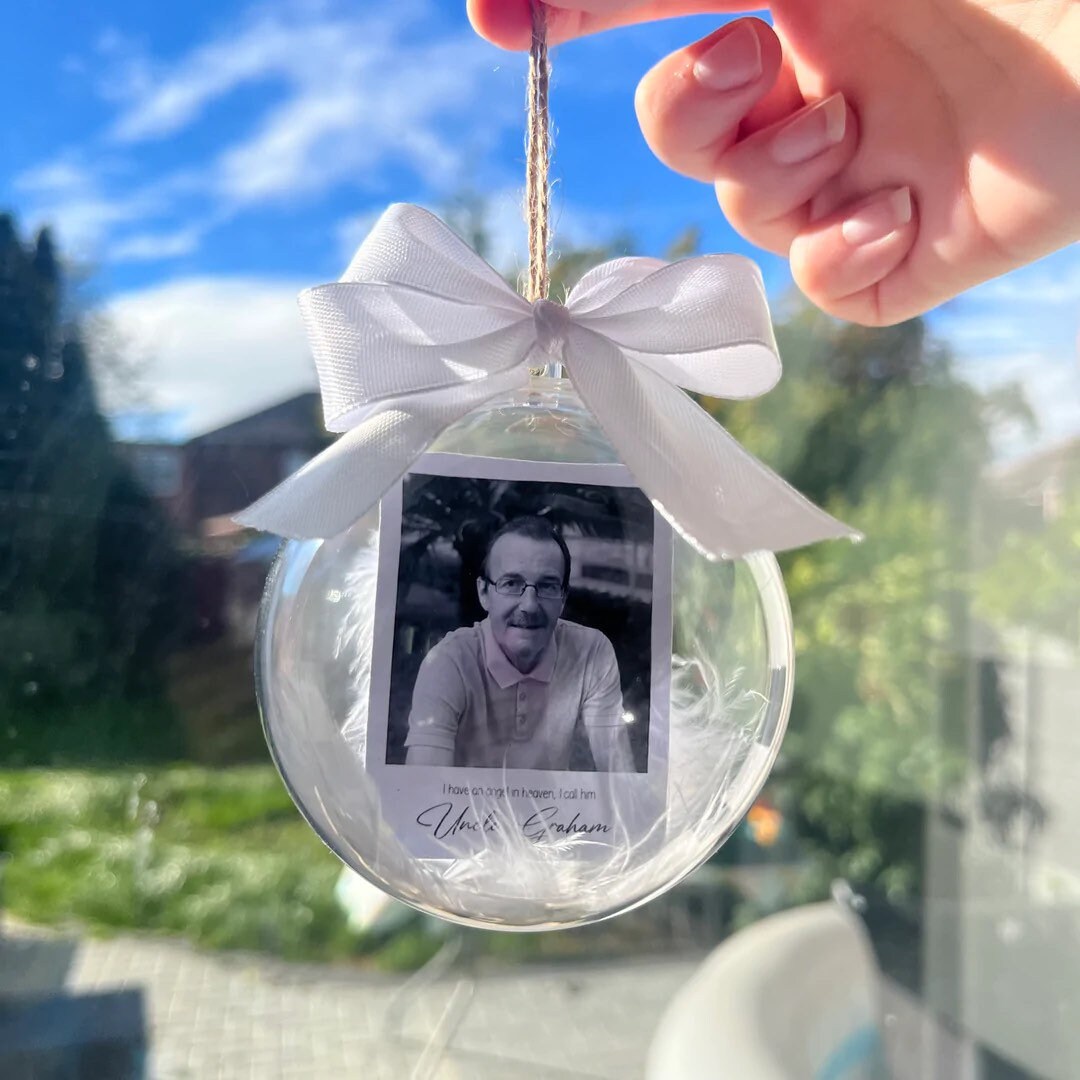 Memorial Memory Bauble, Special Bauble, Personalised Bauble, Special