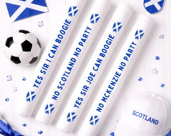 Personalized Scotland LED Foam Glow Sticks World Cup Decor Party Decoration