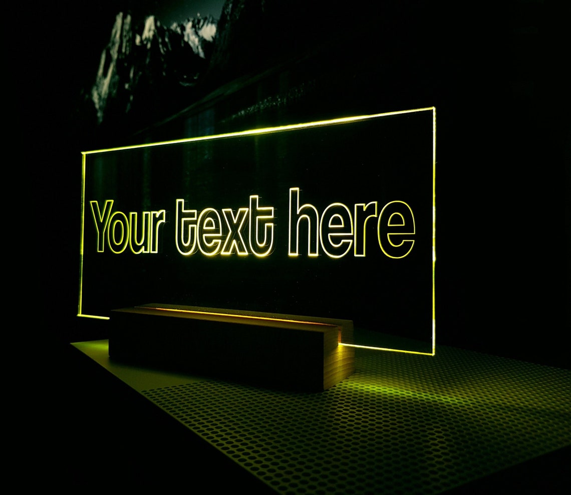 Custom Sign for Business, Custom Wall Sign, Custom Text, Personalized ...