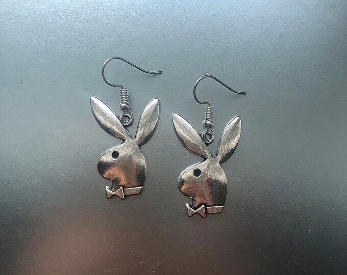 pride lgbtq+,gay aesthetic Melanie Martinez alternative selfmade indie earrings Playboy jewelry lesbian