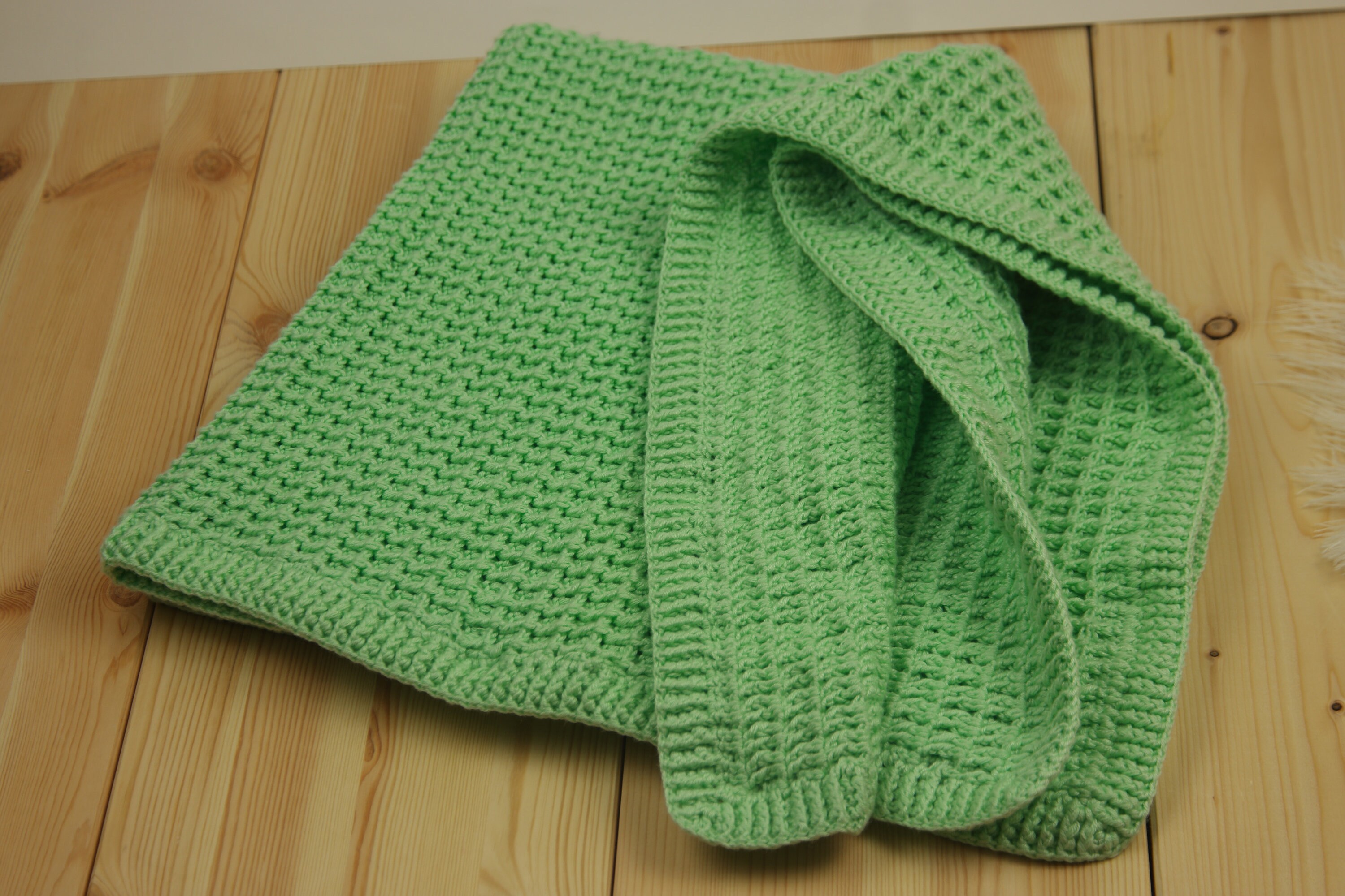 Baby Blanket Cotton Boho Blanket Gender Neutral Toddler Blanket Baby