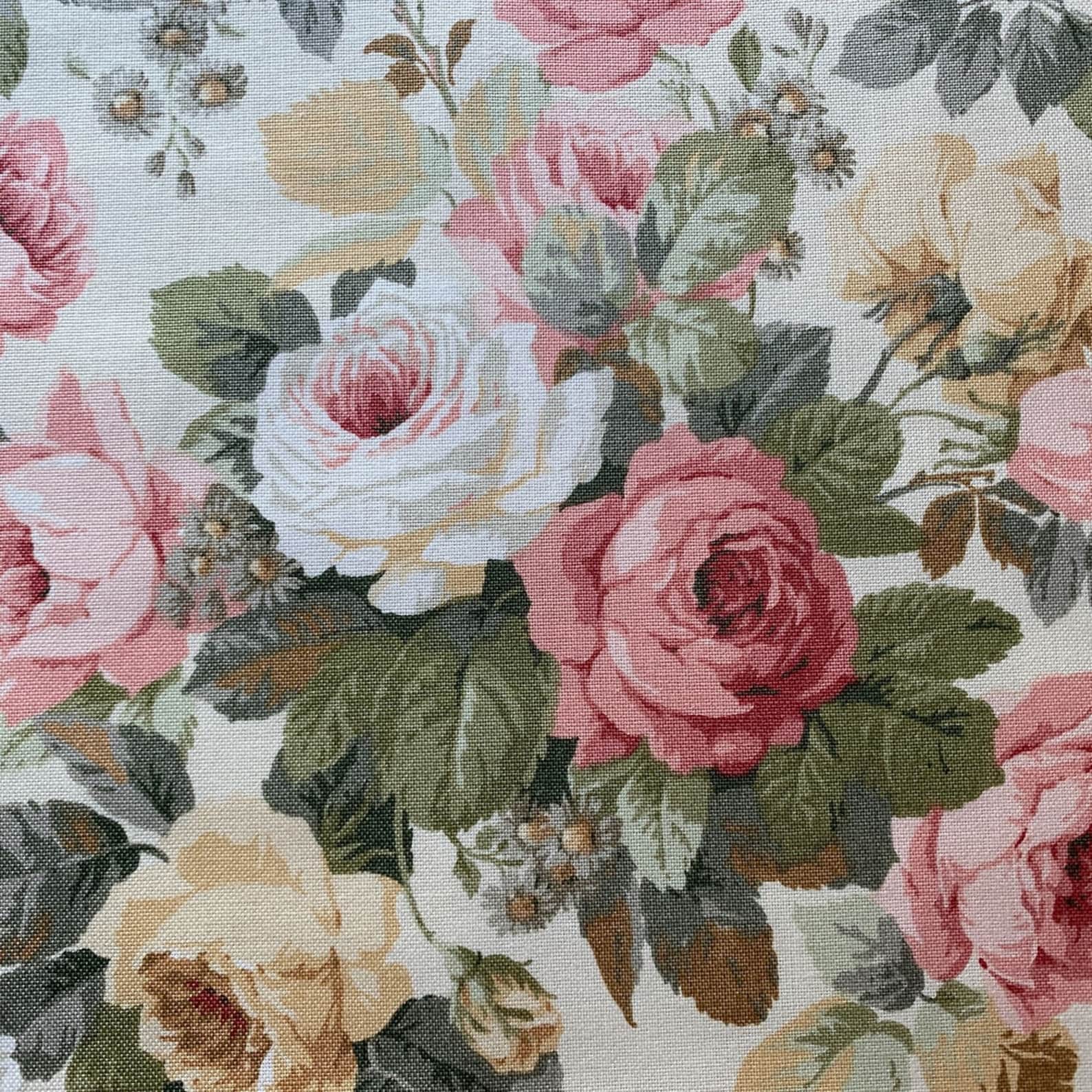 Sanderson Little Chelsea curtain fabric English roses by Etsy