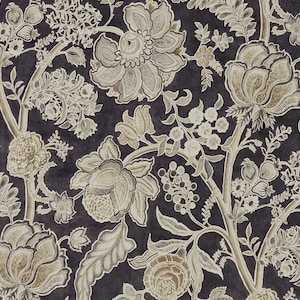13.7 yards - Sanderson Shalimar velvet curtain fabric - classic tree of life statement English style curtains drapes velvet