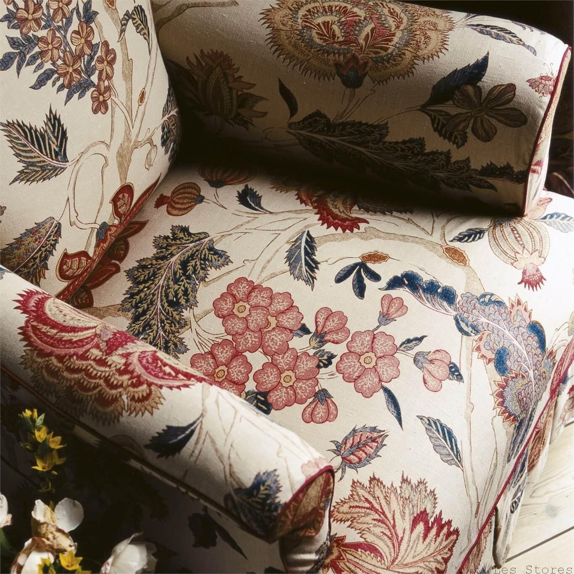 Zoffany Indienne large scale palampore tree of life rust Etsy