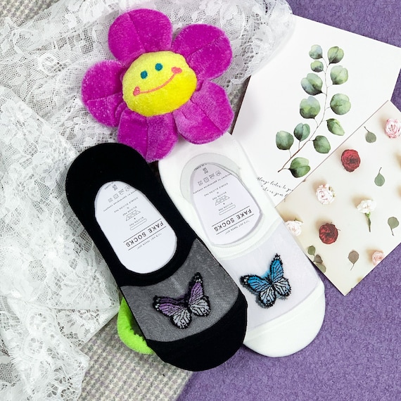 Tiny Blossom Butterfly 2 Pack Socks Tiny Blossom Butterfly 2 Pack Socks