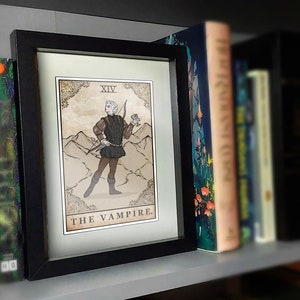 BG3 tarotkaartafdruk - ASTARION (de vampier)