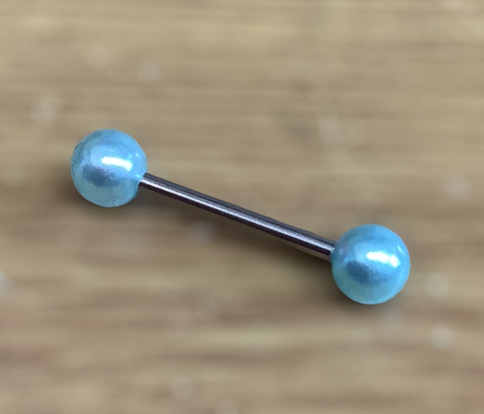 Pearl Design Tongue Bar. Tongue Piercing. Many Colours Available Etsy