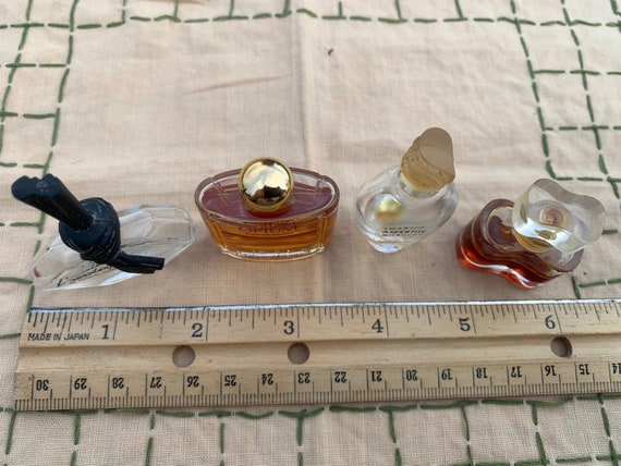 Vintage perfume miniature bottles Lot of 4, cosme… - image 8