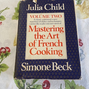 Julia Child Mastering the Art of French Cooking volume 2 1970 Hardcover with dust jacket