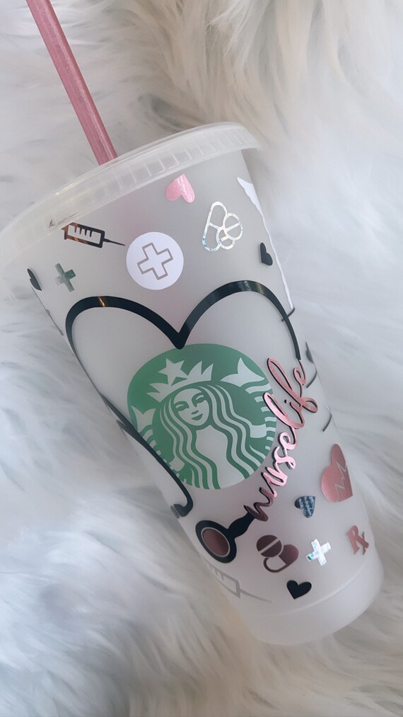 Personalized Starbucks Cup Custom Reusable Cold Cup Iced Coffee