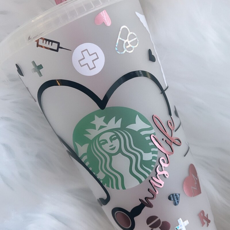 Starbucks Nurse Etsy