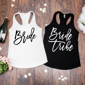 Bride Tank | Bride Tribe Tank | Bachelorette Party Tank | Bachelorette Party Shirt | Bridal Party Tanks | Bridal Party Shirts