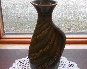 Vintage Aqua/Teal Jim Beam Botella