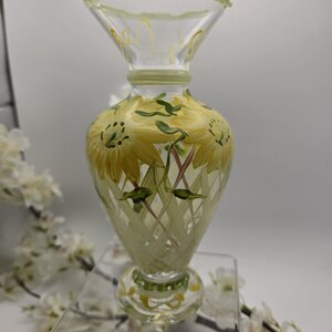 Vintage~ Hand Painted Tracy Porter Vase