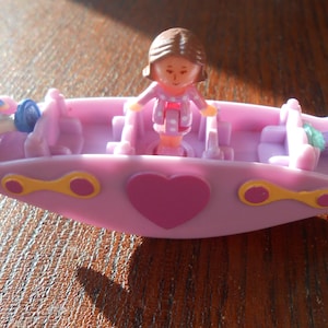 1993 Vintage Polly Pocket teeter Totter Pals- Complete