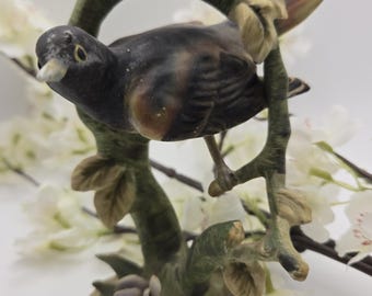 Vintage~ Napco ~ Porcelain Baltimore Oriole Figurine
