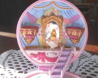 1993 Vintage Polly Pocket Ballerina Compact- w/ Doll and Tutu