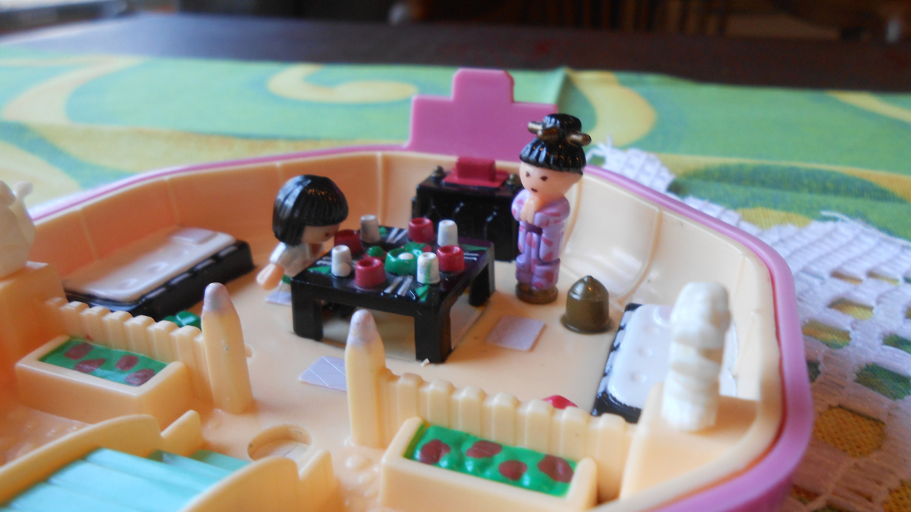Vintage 1990 Polly Pocket Suki s Japanese Tea House Etsy UK