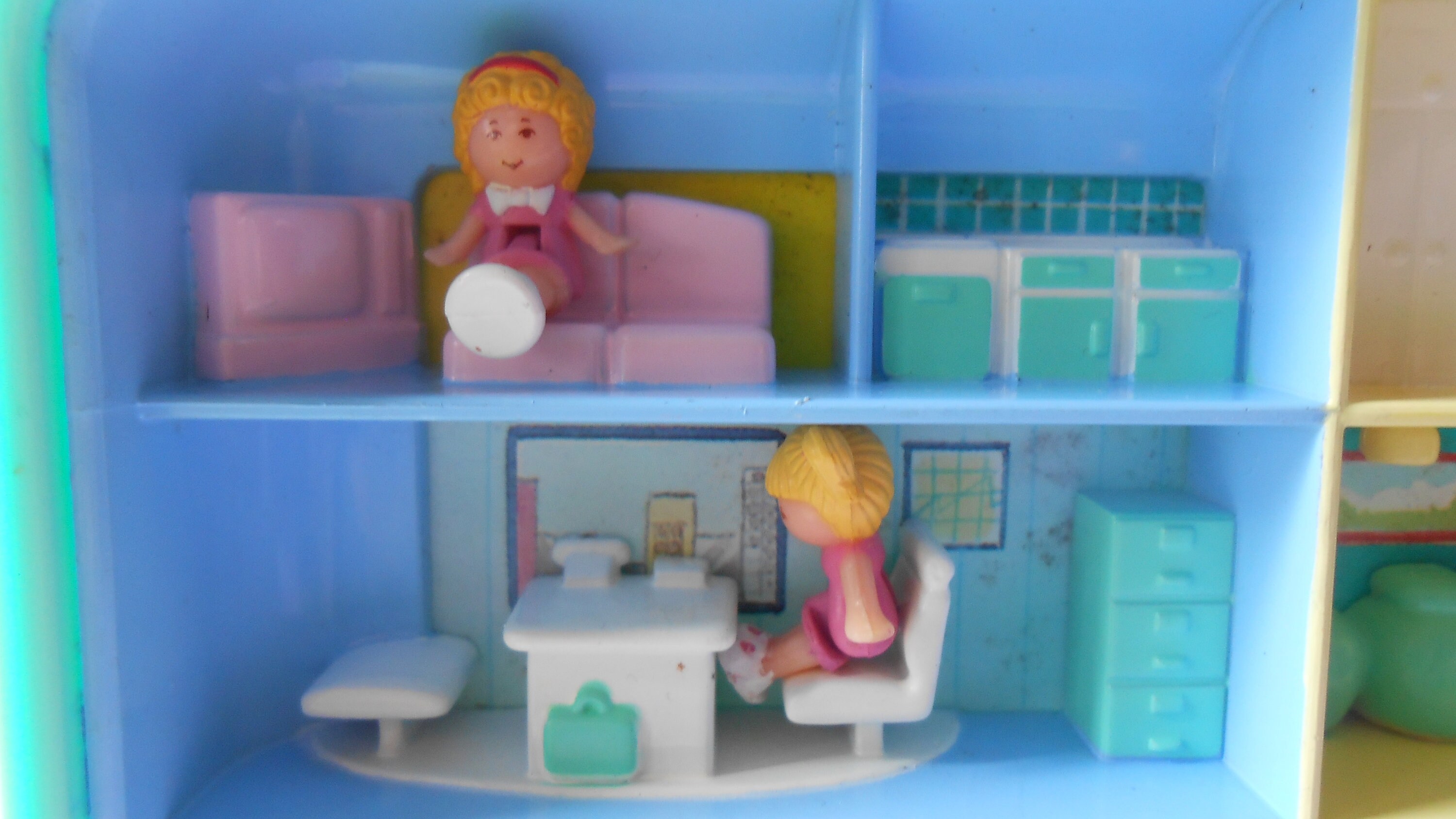 ポーリーポケット ハイストリートマネーボックス Polly Pocket 1989 Vintage High Street Moneybox Playset- Polly Pocket