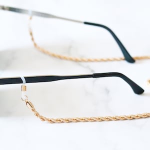Eyeglass Chain Holder, Glasses Chain, Sunglasses Cross Infinity Rope Chain Necklace, Eye Glass Strap, Sunglass Lanyard Necklace