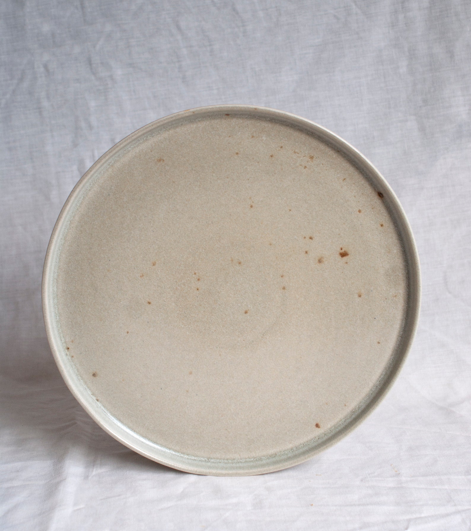 STONE Plate Flat dinner plate for every day Modern Etsy