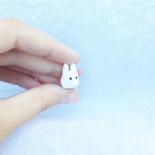 Miniaturfigur, Geist der Bäume, handgefertigt, Porzellan, Dekoration