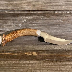 Antler Handled Knife