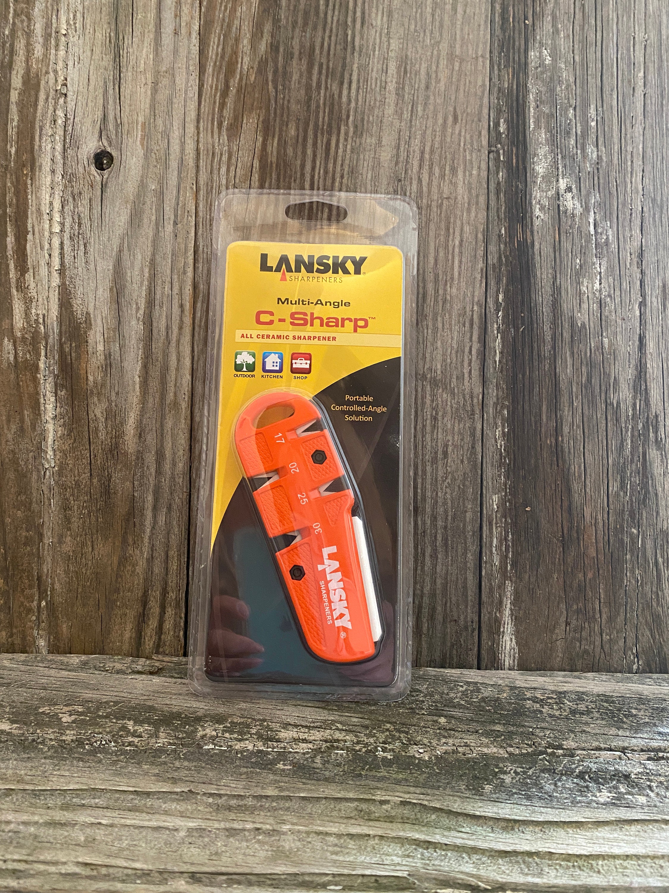 Lansky Sharpener QuadSharp Portable Multi-Angle Sharpening Accessory QSHARP  NEW