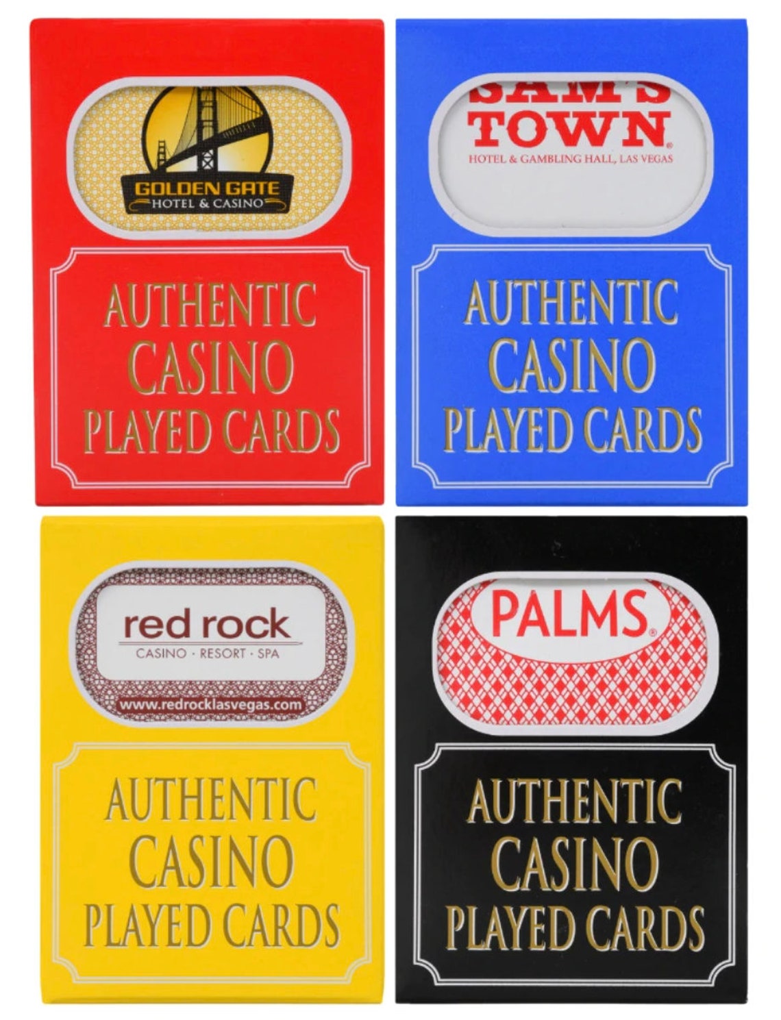 Playing Cards Las Vegas Casino Themed 4 Pack Perfect for Etsy