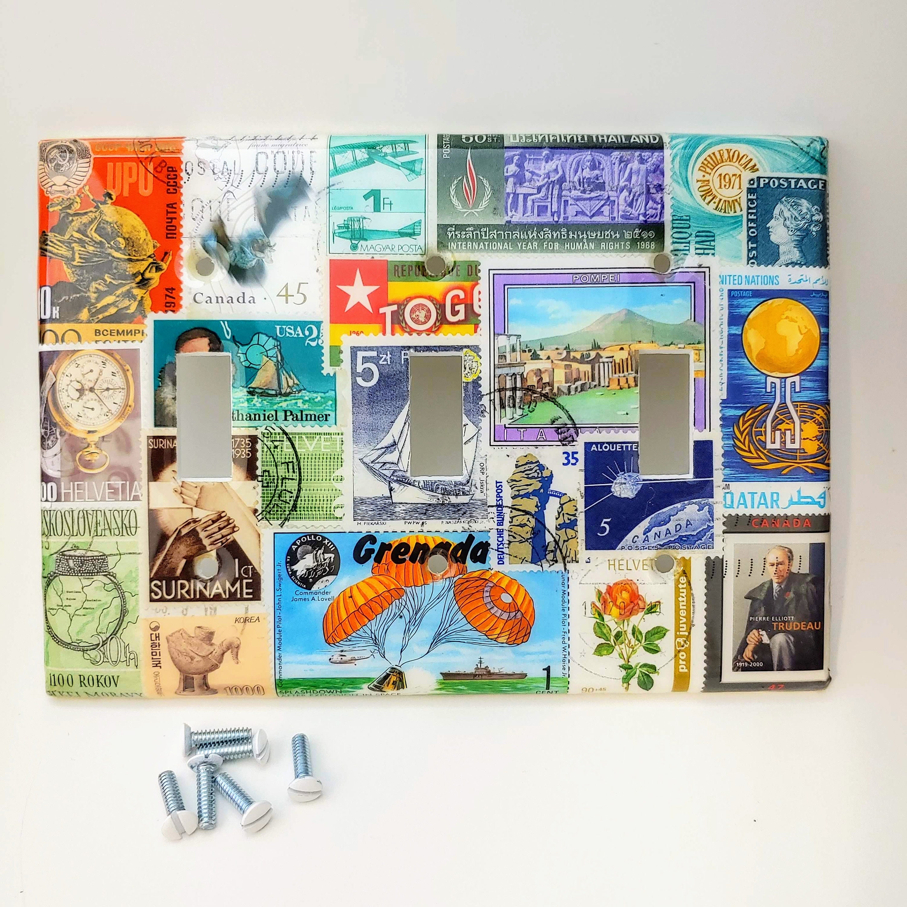 Cubierta de interruptor de luz de decoración simple con sello | Etsy