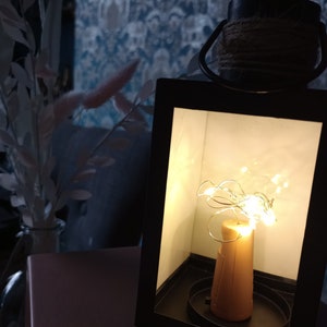 Hand made personalised photo lantern/lamp. Light up photos.Remembering Loved Ones at Wedding In Loving Memory Wedding Memorial image 10