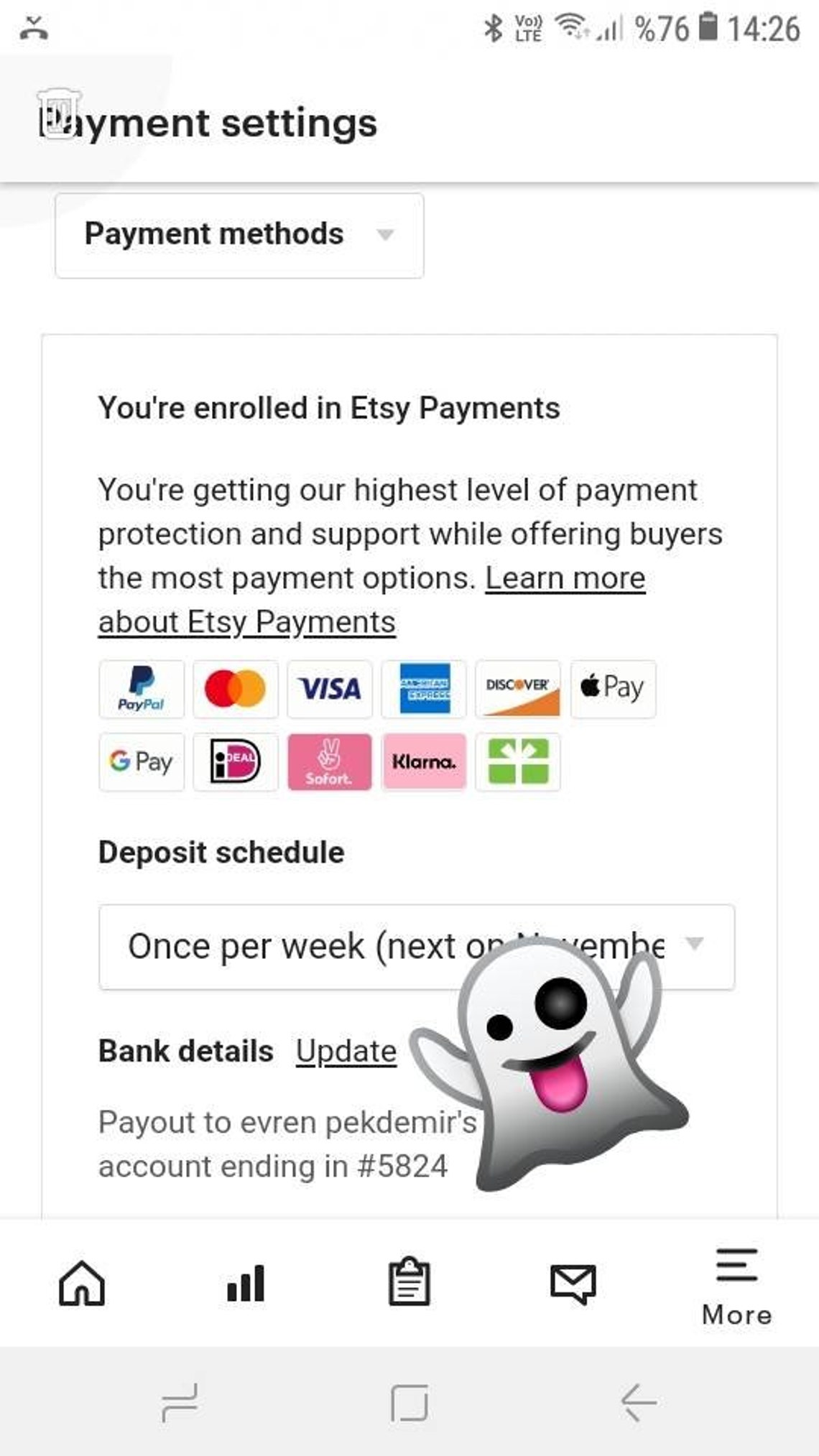 Paypal Paypal Payment PayPal User guide Paypal Accepted Etsy