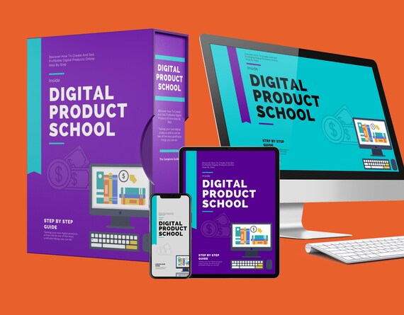 EBook DIGITAL PRODUCT SCHOOL How To Create And Sell | Etsy